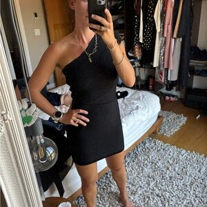 Moschino Guess Black Bondage Dress